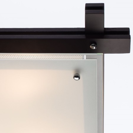 Archimede 3x60W E27 lamp, wenge 40x40x9 cm-2
