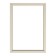 Frame for paintings (mirrors) 21 x 30 x 2.0 cm, plastic, calligrata PLV, milk