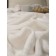 Texrepublic blanket, size 150x200 cm, champagne color