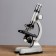 Microscope with a projector, a multiplicity of an increase in 50-1200x, with backlight,