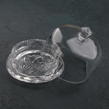 Glass capacity for honey and jam "Shine", 12 × 11 cm-1