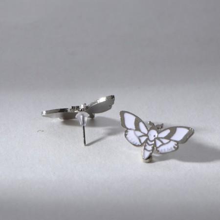 Earrings "Disaster" 2x1x1 cm-2