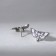 Earrings "Disaster" 2x1x1 cm