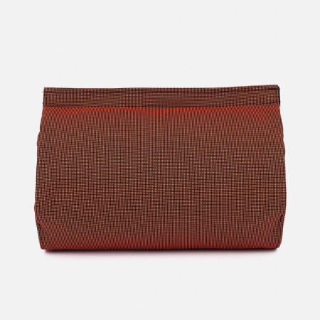 Cosmetic bag, 4 parts on lightning, orange color-1