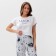 Women's pajamas (T -shirt and trousers) KAFTAN MAGIC Night p. 40-42, white