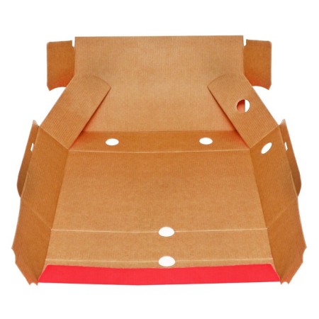 Archive box with a valve, microgofrotcarton, 75mm, red, up to 700l.-4