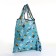 Household bag without fastening, folding, blue color