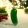 Christmas tree toy "cucumber-2" 8.9 cm