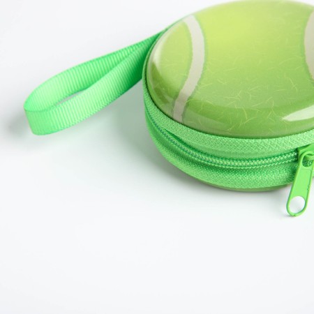 Case for coins/headphones with lightning, green color-3