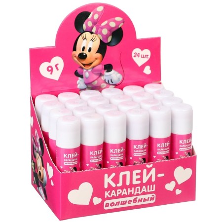 PVP 9 g adhesive pencil, with an indicator, Minnie Mouse-1