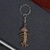 Browler plastic for metal "Skeleton Pisces" 2.5x5 cm
