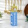 Kitchen "Uralochka", d = 35 cm, h = 30 cm, thickness 2.5 mm, with decorative coating, 6 items