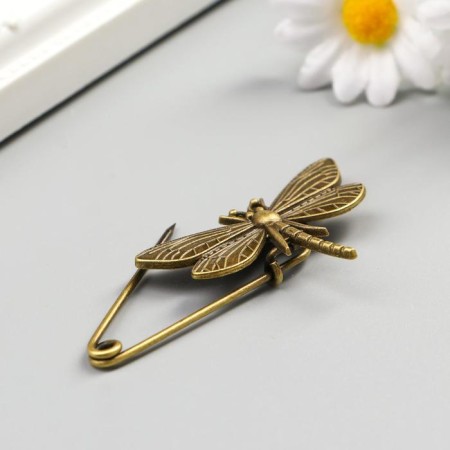 Pins Metal "Dragonfly" 6.5x3.1 cm-2