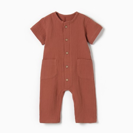 Kombineson Kroshka I'm Muslin, 62-68, Chocolate