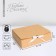Gift folding craft, packaging, 30.7 x 24.3 x 7.9 cm