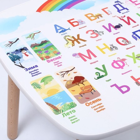 Children's table "Russian alphabet"-2