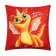 Ethel Pillow "Fun Holiday" 40x40 cm, 100% p/e, velor