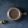 Porcelain cocoon Magistro "Cerera", 500 ml, d = 15 cm, brown color