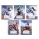 Notebook of 12 sheets in a motorcyclist cage, cover coated paper, VD-LK, OFSET block, MIX