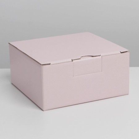 Gift folding box, packaging, “pink”, 15 x 15 x 7 cm-3