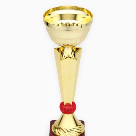 The 174V Cup, award figure, gold, plastic stand, 29.3 x 10 x 7.5 cm.-3