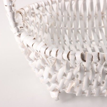 Wicker basket, 36x30x14/33 cm, vine-3