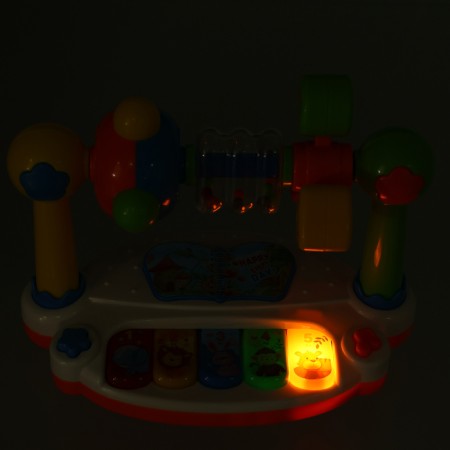 Developing toy "Fun games", sound and light effects, with mobile elements-8