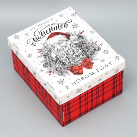 Folding box “Magic Moments”, 31.2 x 25.6 x 16.1 cm, New Year-1