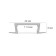 Profile for the ARTE LAMP Integration A220605R, 2.2x200x0.6 cm, gray