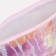 Lightning cosmetic bag, lilac color