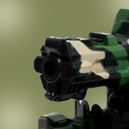 Tank on the Radio Management "Fighter", shoots with bullets, works from batteries-5