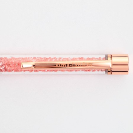 A pen with a shaker “teacher with love”, blue paste, metal, 1 mm-6