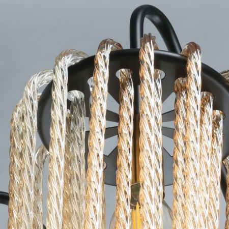 Lavinia chandelier, size 84x120x84 cm, 480W 8xe14-10