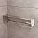 The shelf is sliding with the holder of towels, 4 hooks 14.5 × 12 (35) × 58.5 cm