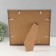 Photo frame plastic LIDA 30x30 cm silver (plastic screen)