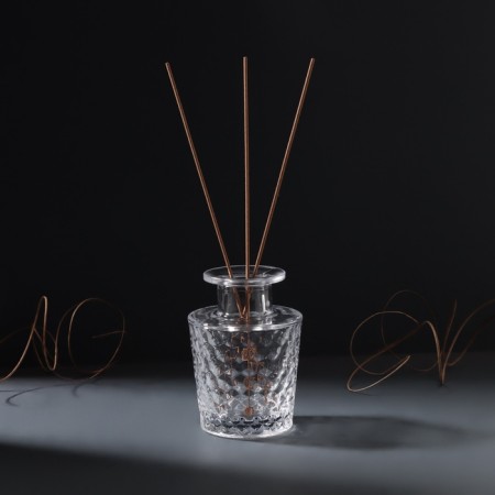Diffuser for essential oils "Sot" 100 ml transparent 6x6x9 cm-3