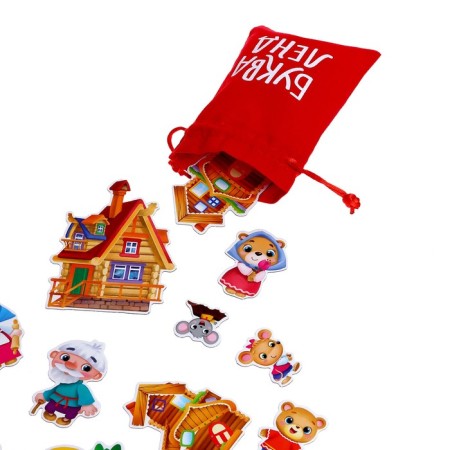 Magnetic book-toy "Tales", 8 p.-9