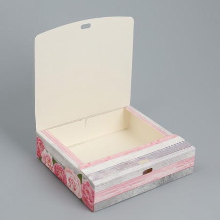 Gift folding box, packaging, “you”, 20 x 18 x 5 cm-3