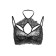 Bralett elongated Erolata Lingerie Collection, size 46-48, black color