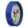 Wall clock, series: kitchen, "dessert", smooth move, d-20 cm, blue