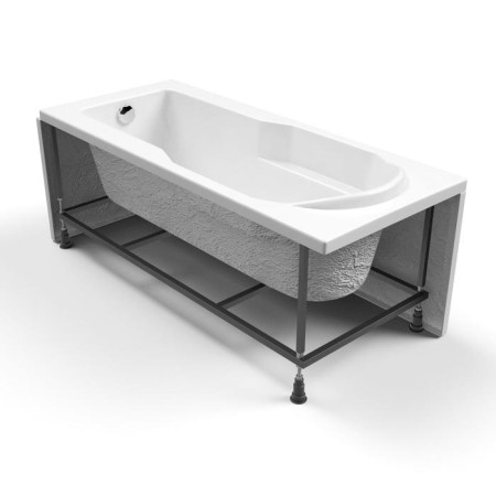 Santana bathtub frame, 160 cm length complete with assembly bag-2
