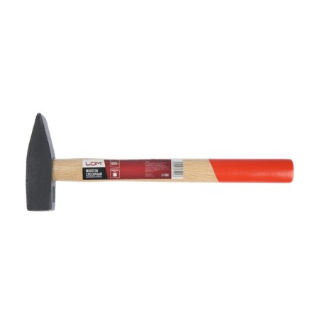 Handmaker Locks, square boiler, wooden handle, 1000 g-1