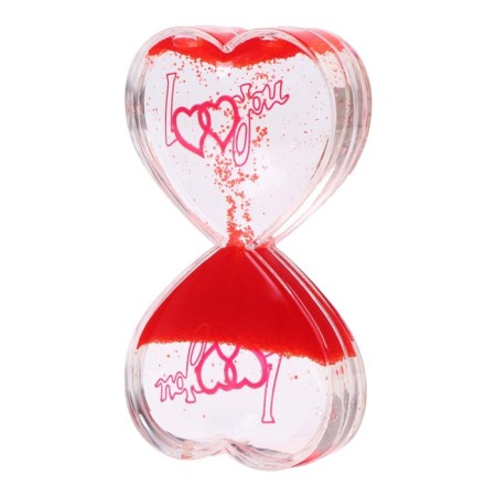 Gel watch "I love you", anti -stress, 7.5 x 13 cm, red-2