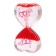 Gel watch "I love you", anti -stress, 7.5 x 13 cm, red