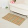 Stirip carpet, type1, size 50x80 cm (± 3 cm), cotton, color mix