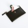 Cardholder with lightning, green color