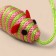 Domestico-board "Striped Mouse", mix of flowers