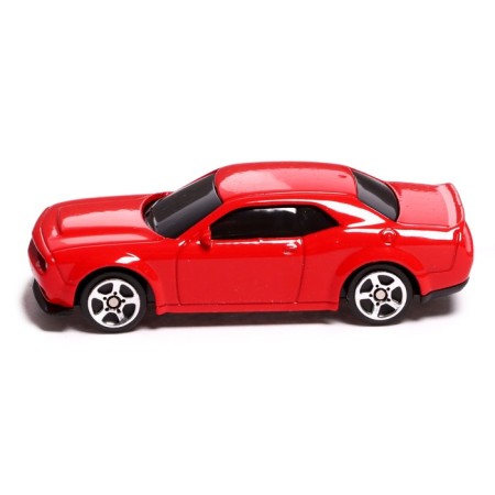 Metal machine Dodge Challenger SRT DEMON, 1:64, Red color-1