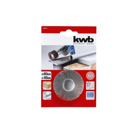 Circle of Lipstand grinding kwb, d = 60x40 mm, k60, shank d = 6 mm-1