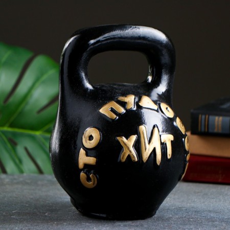 Piggy bank "Hyrye stop hit" 16x16x22cm